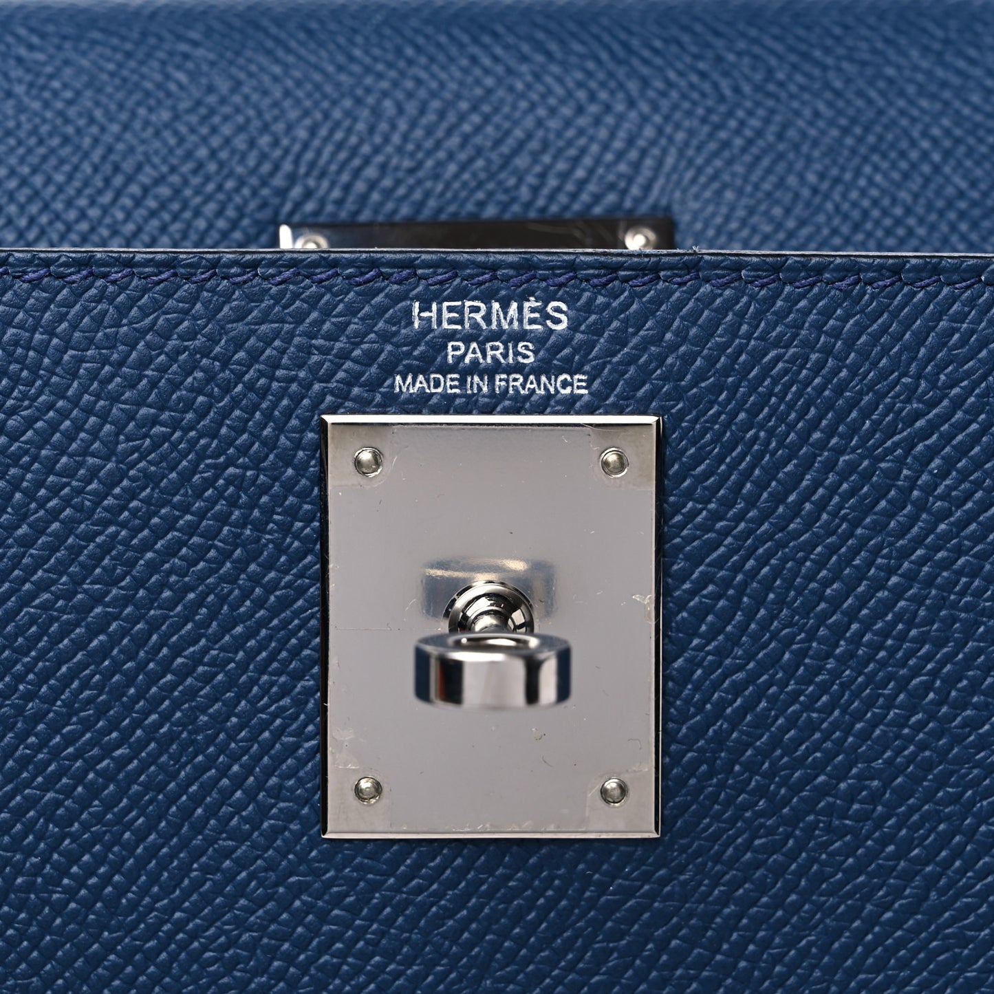 Epsom Kelly Sellier 28 Bleu De Malte