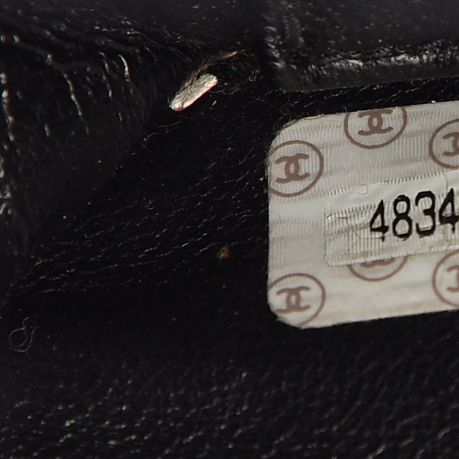 Chanel Canvas Quilted Coco ID Chain Bag Black 8 of 11