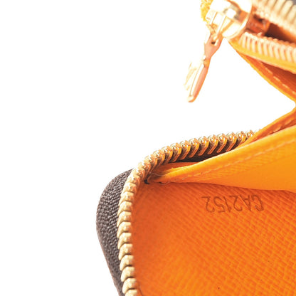 Louis Vuitton Monogram Kusama Pumpkin Dots Zippy Wallet Yellow 7 of 7