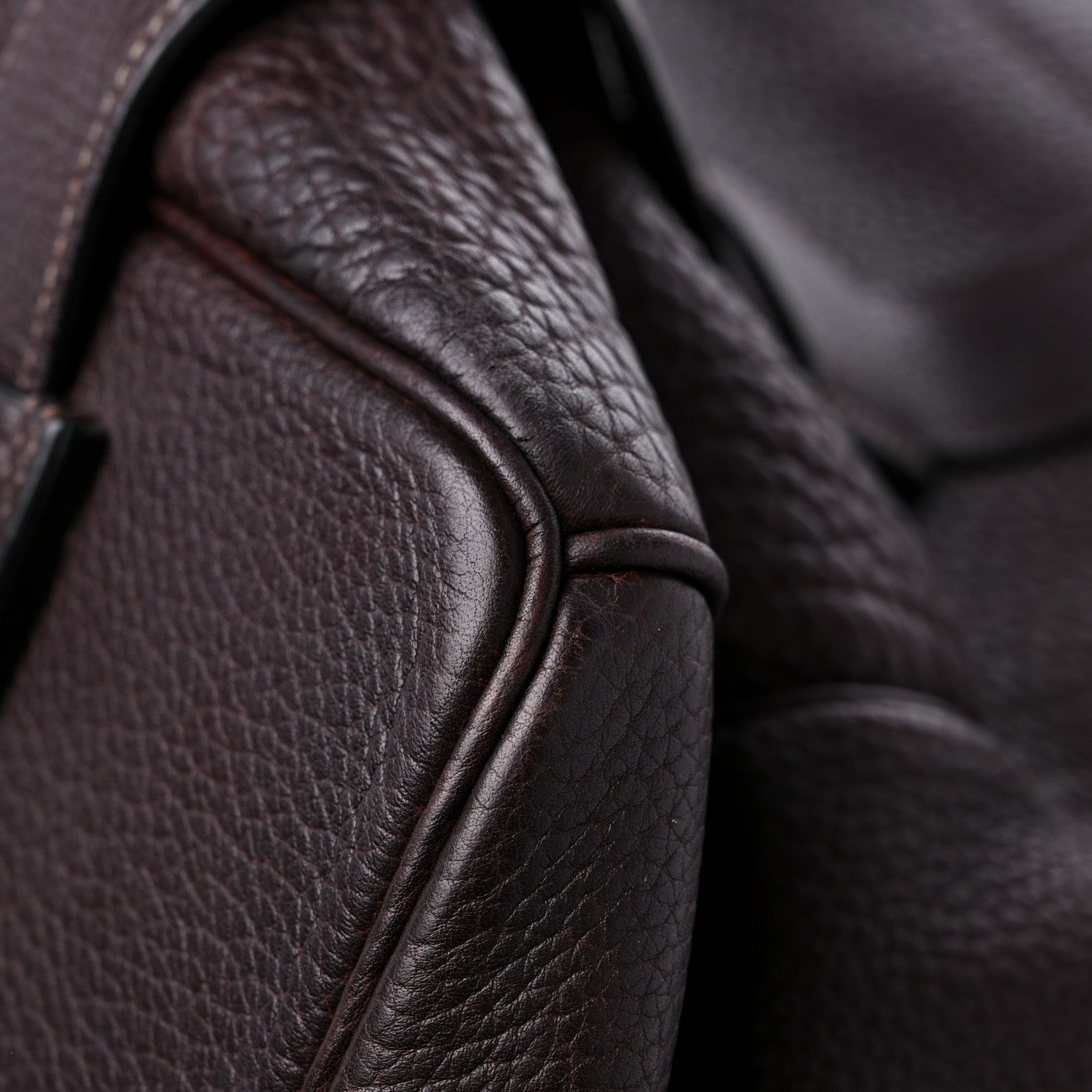 Hermes Fjord Drag Voyage 56 Bag Chocolate 9 of 15