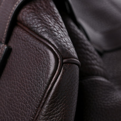 Hermes Fjord Drag Voyage 56 Bag Chocolate 9 of 15