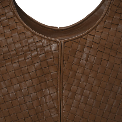 Bottega Veneta Nappa Intrecciato Ball Hobo Noce 9 of 11