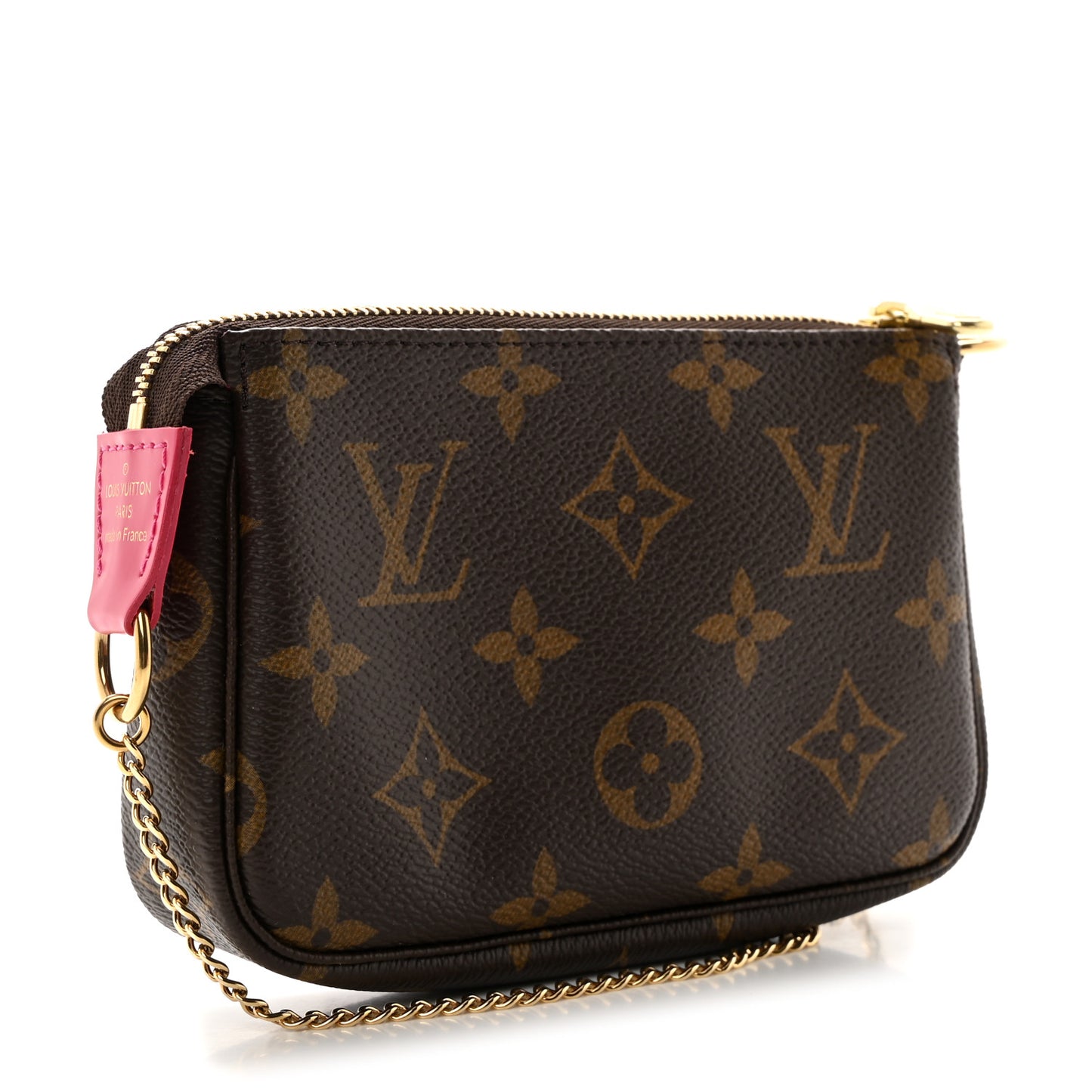 Monogram 2020 Christmas Animation Roller Coaster Mini Pochette Accessories Pivoine