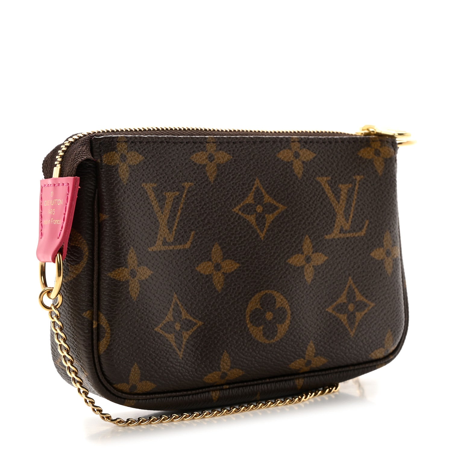 Louis Vuitton Monogram 2020 Christmas Animation Roller Coaster Mini Pochette Accessories Pivoine 3 of 9