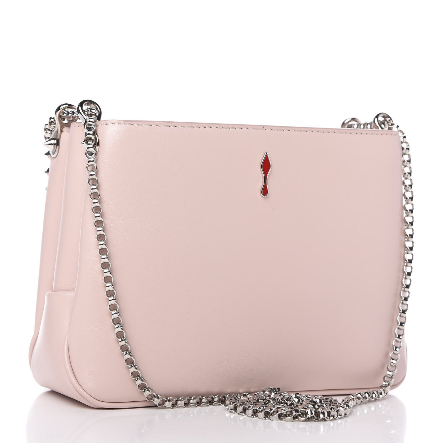 Calfskin Spiked Tribouli Crossbody Ballerina