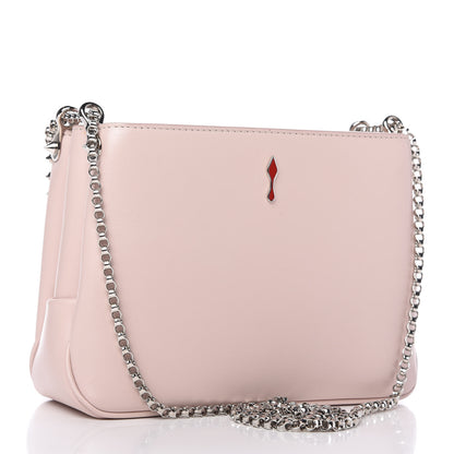 Christian Louboutin Calfskin Spiked Tribouli Crossbody Ballerina 3 of 9