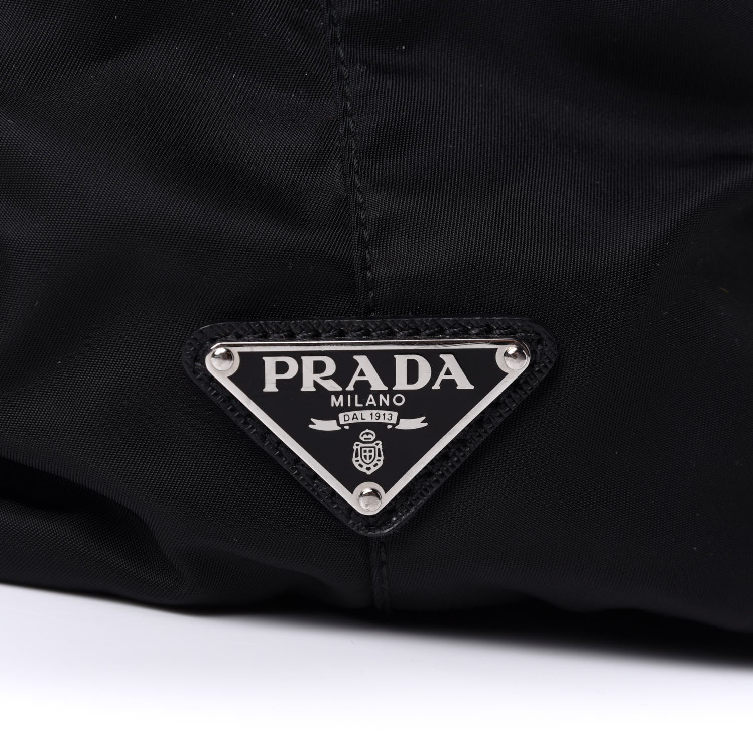 Prada X JAMES JEAN Tessuto Nylon Patch Shopping Tote Black 8 of 10