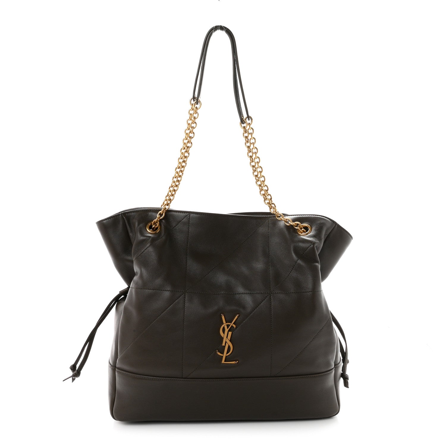 Saint Laurent Lambskin Medium Jamie Shopping Tote Light Musk 1 of 11