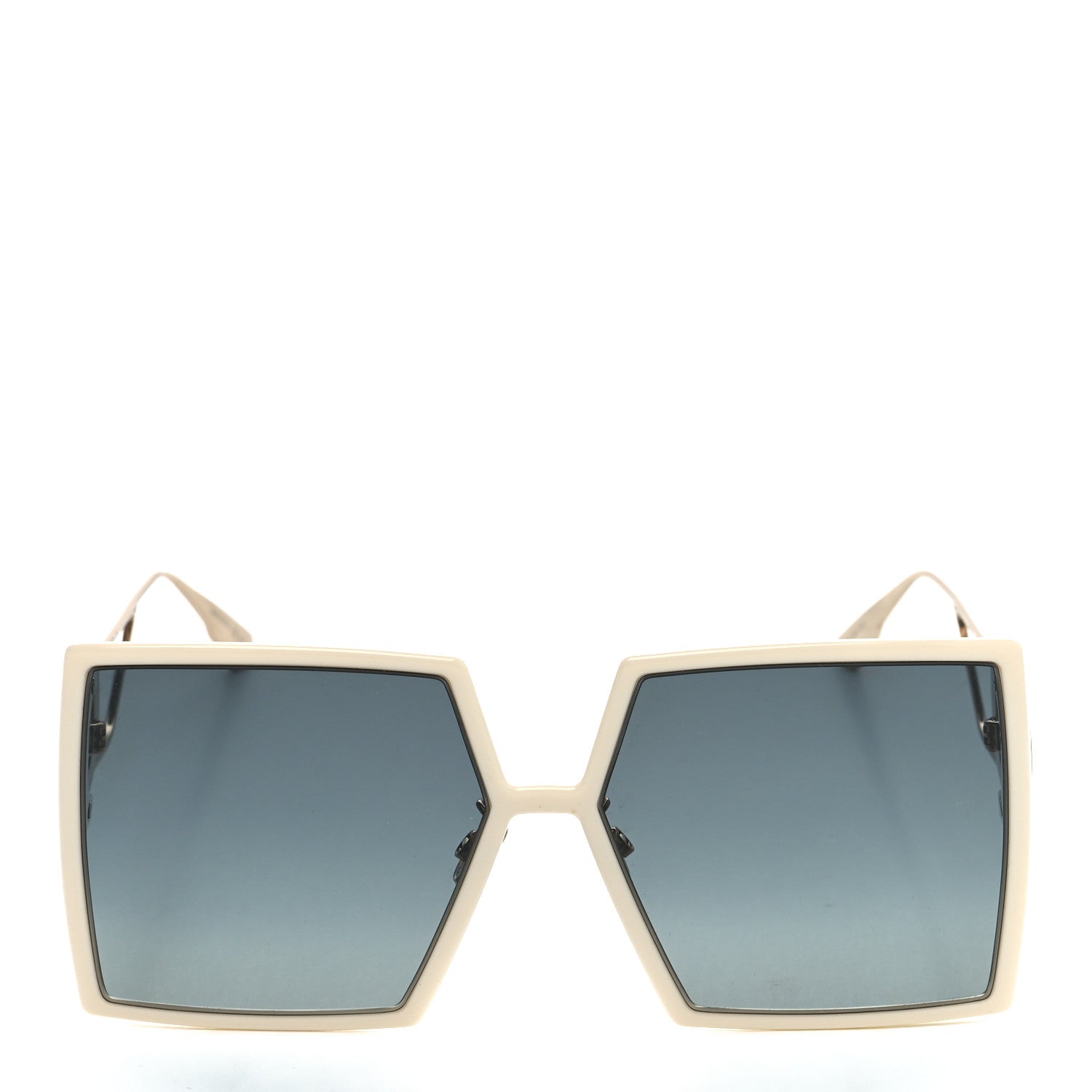 Christian Dior Square 30 Montaigne Sunglasses White 2 of 9
