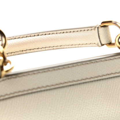 Dolce & Gabbana Dauphine Small Miss Sicily Satchel White 14 of 17