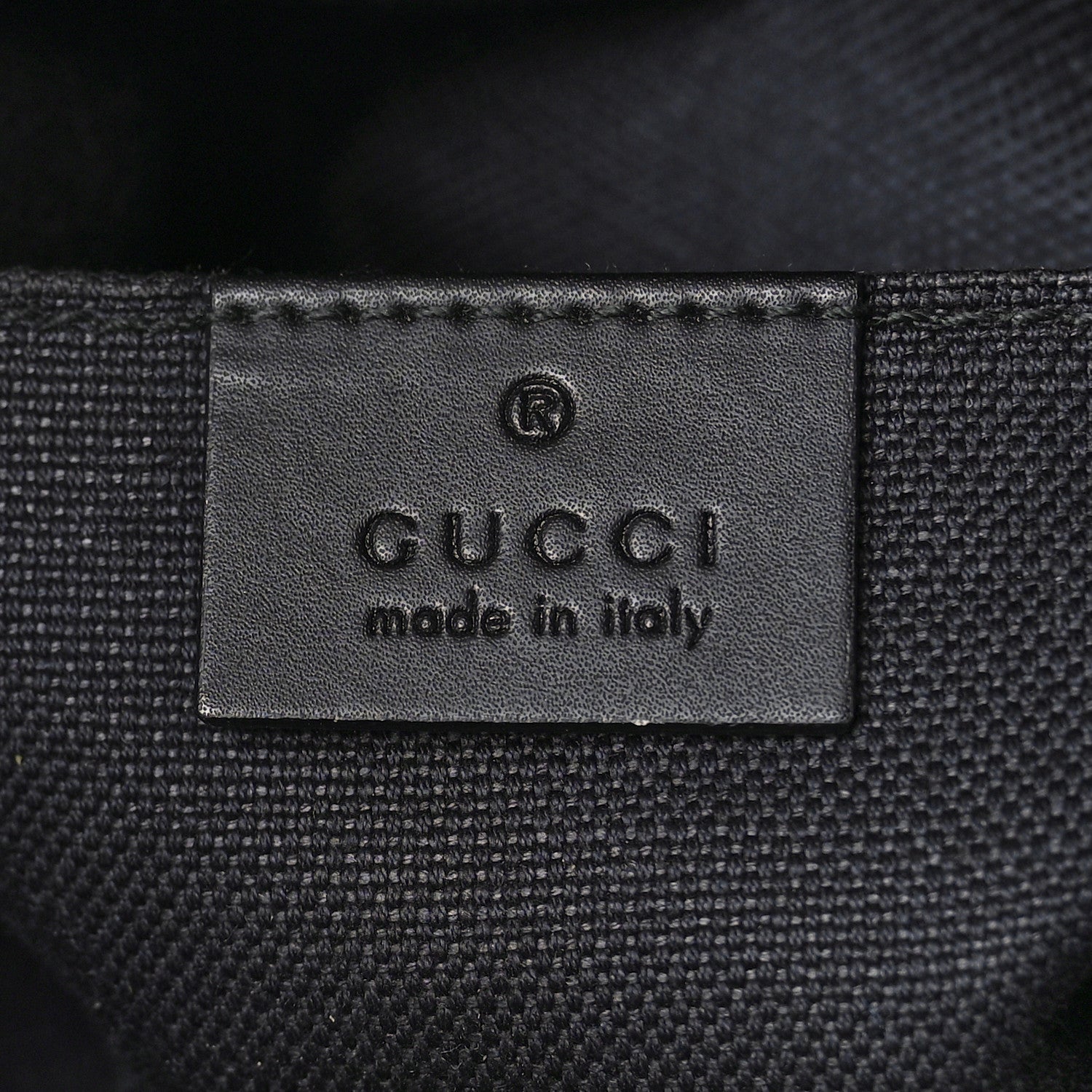 Gucci GG Supreme Monogram Web Small Flat Messenger Bag Black Grey 6 of 12