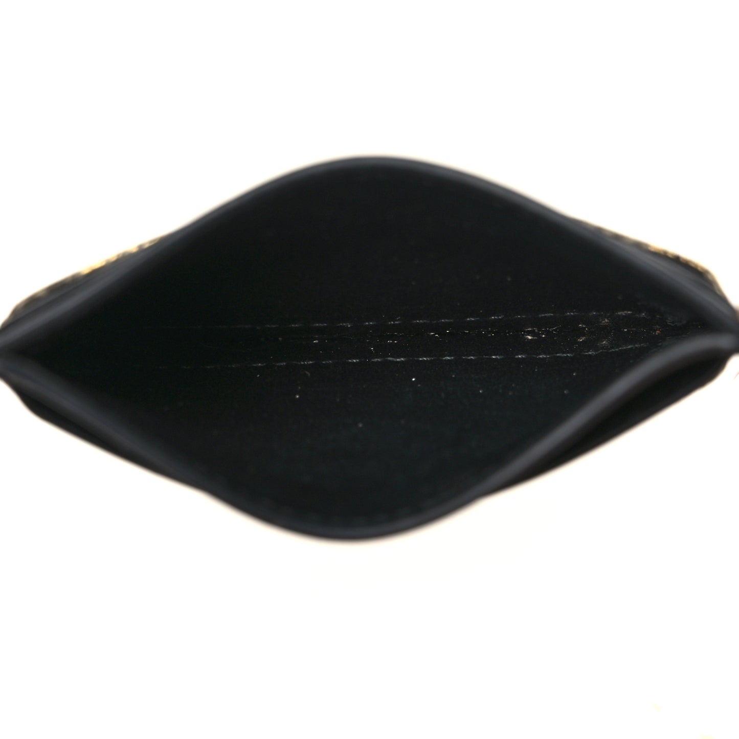 GG Supreme Monogram Bees Card Holder Black