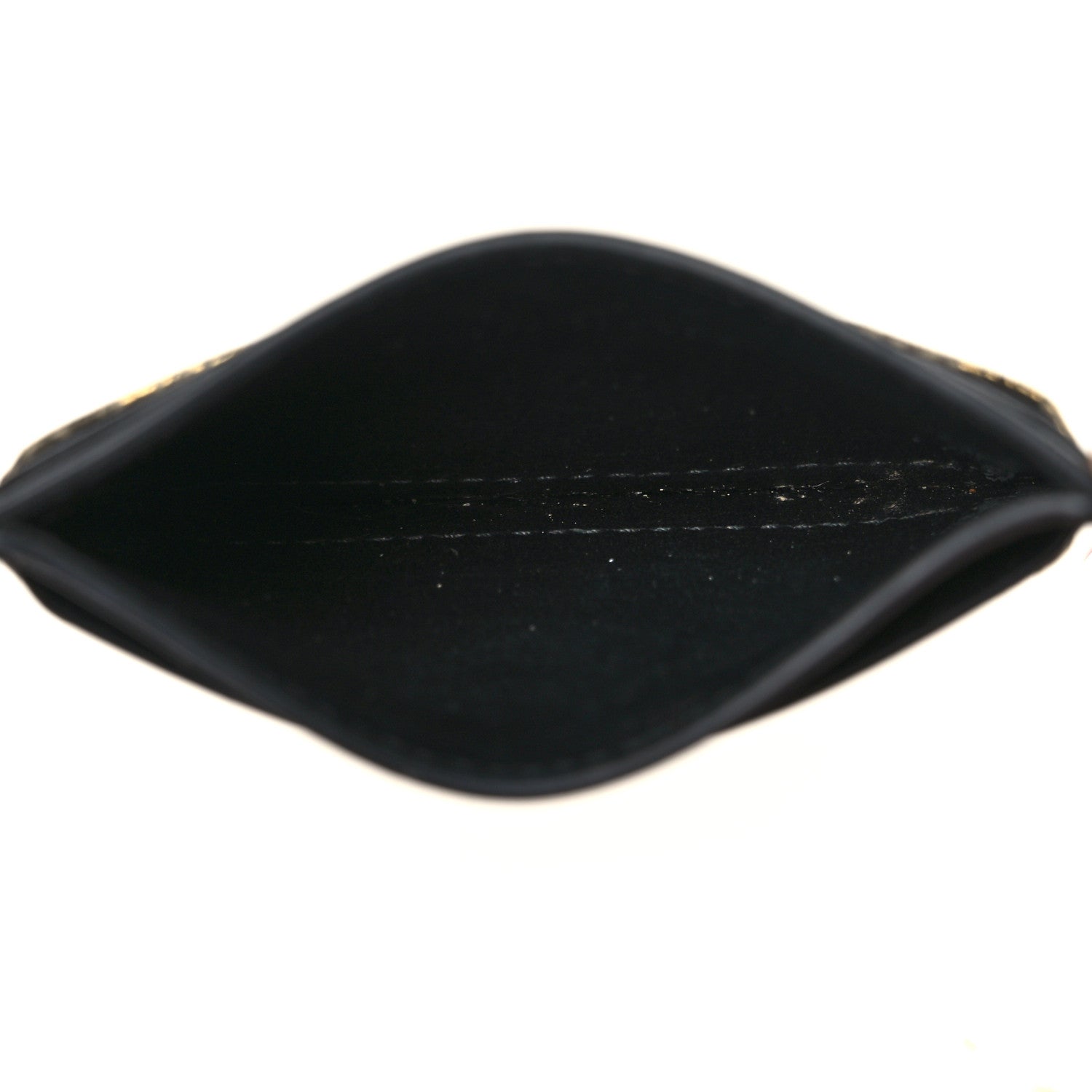 Gucci GG Supreme Monogram Bees Card Holder Black 5 of 6