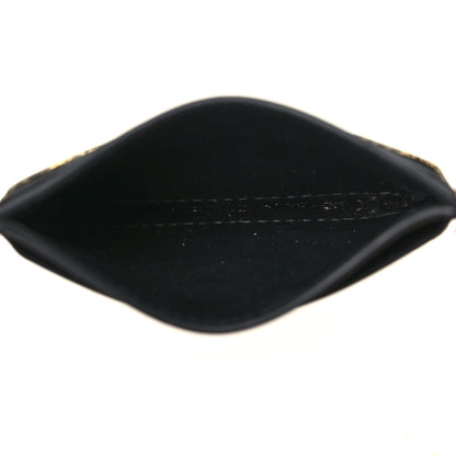 Gucci GG Supreme Monogram Bees Card Holder Black 5 of 6