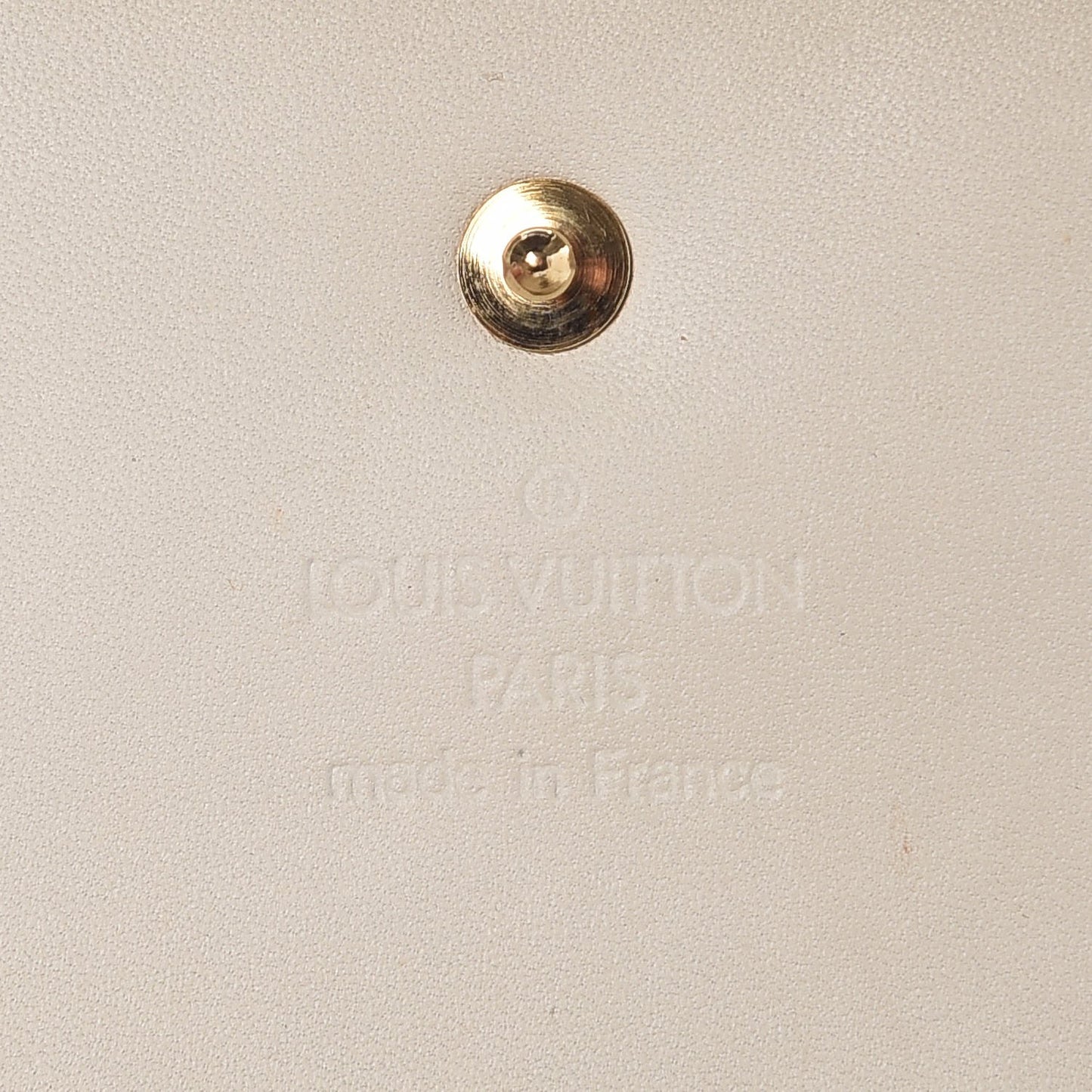 Vernis Porte Tresor International Wallet Perle