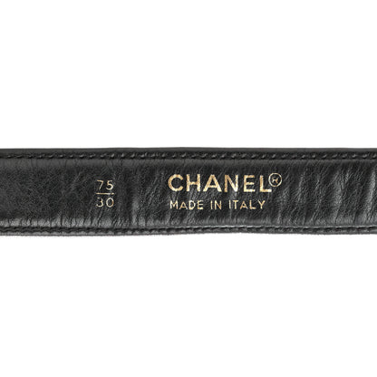 Chanel Lambskin CC Waist Belt Bag 75 30 Black 8 of 13