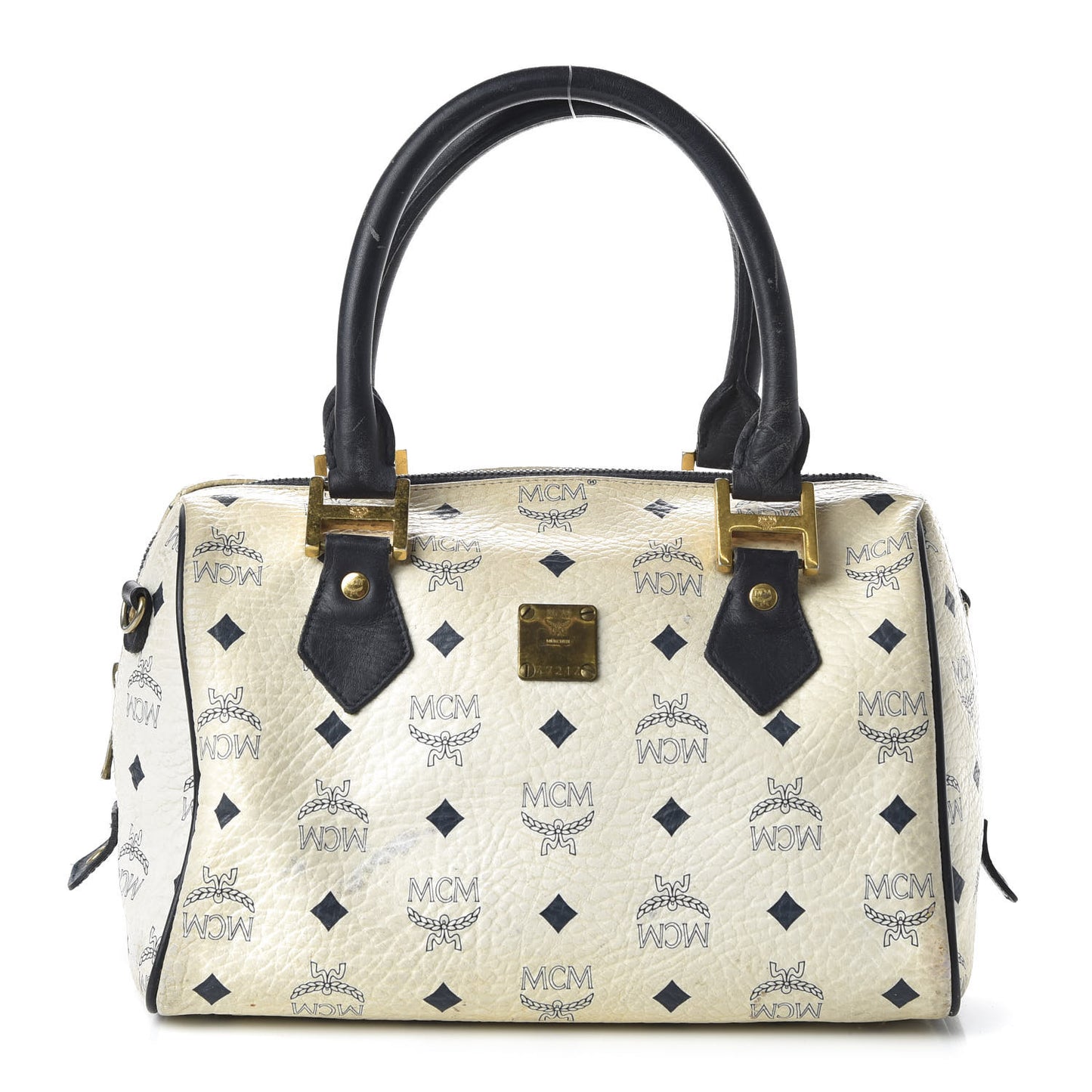 Visetos Essential Boston Bag White