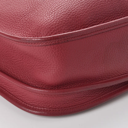 Hermes Taurillon Clemence Evelyne III PM Rubis 15 of 15