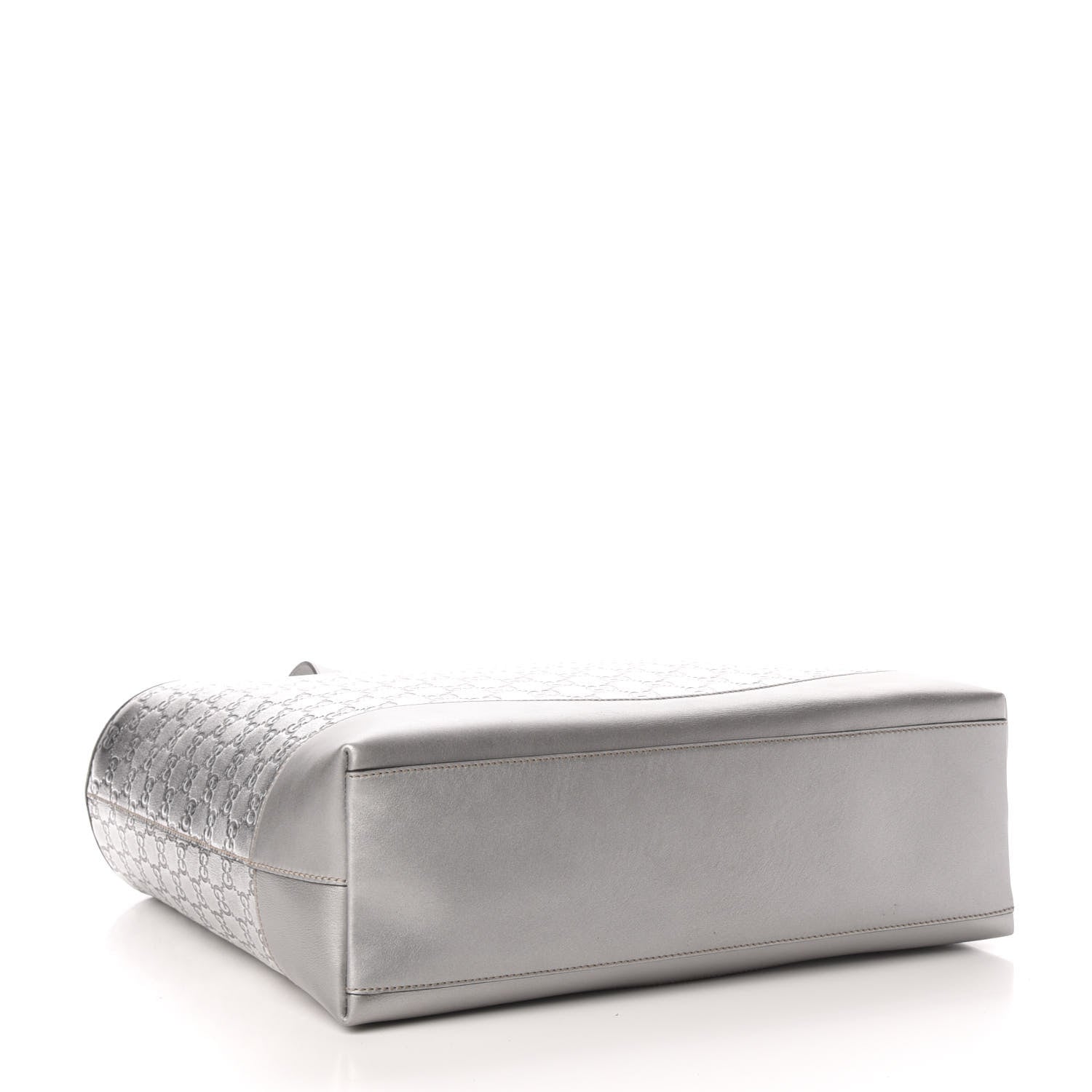 Gucci Guccissima Large Tote Silver 4 of 11