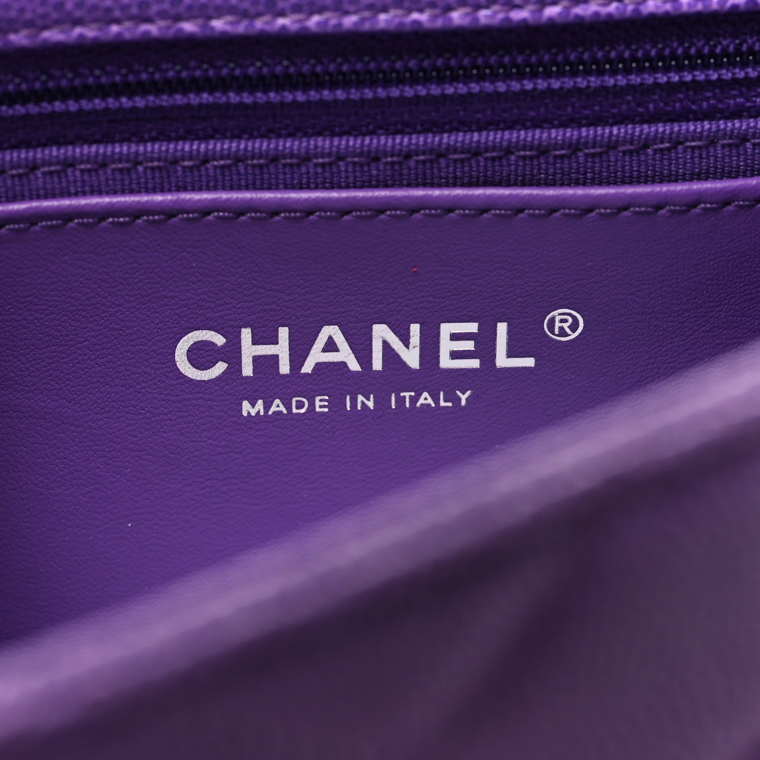 Chanel Shaded Caviar Quilted My Everything Small Flap Purple Light Purple 6 of 10