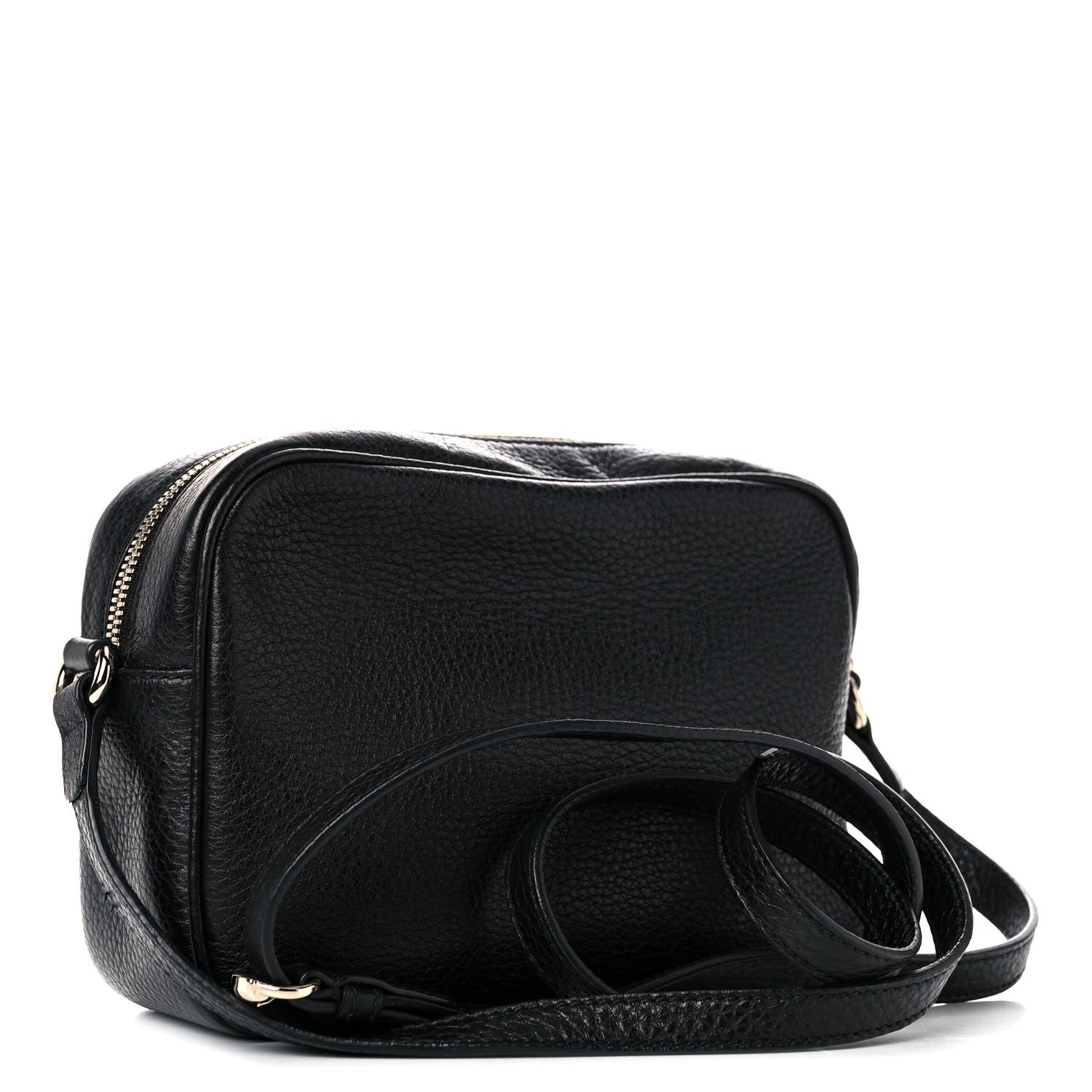 Gucci Pebbled Calfskin Small Soho Disco Bag Black 3 of 10