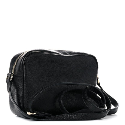 Gucci Pebbled Calfskin Small Soho Disco Bag Black 3 of 10