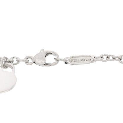 Tiffany Sterling Silver Mini Return to Tiffany Multi Heart Charm Bracelet 3 of 3