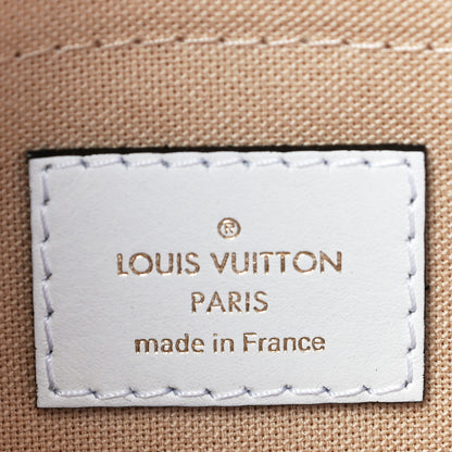 Louis Vuitton Monogram Giant Neverfull MM GM Pochette White 6 of 10