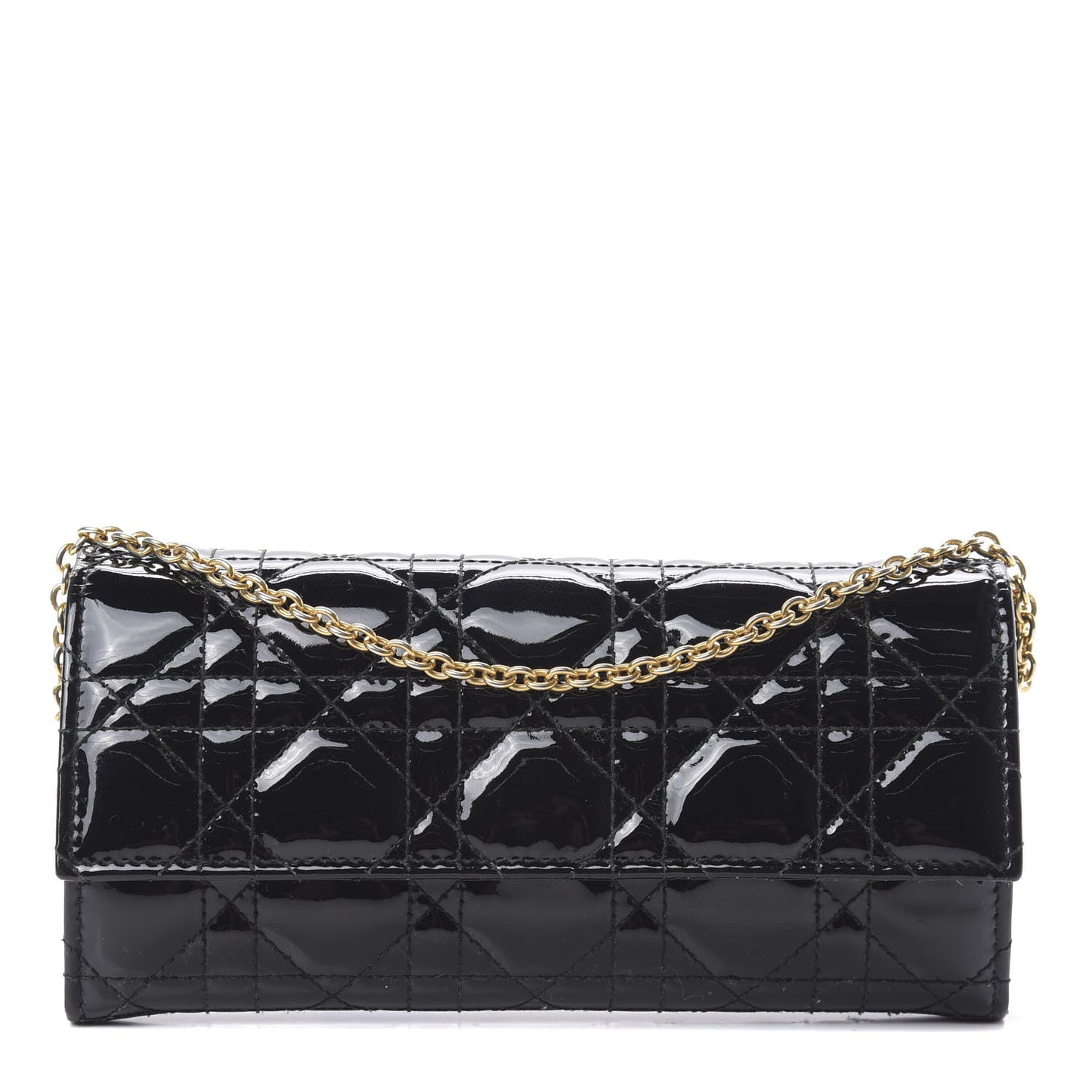 Patent Cannage Rendezvous Chain Wallet Black