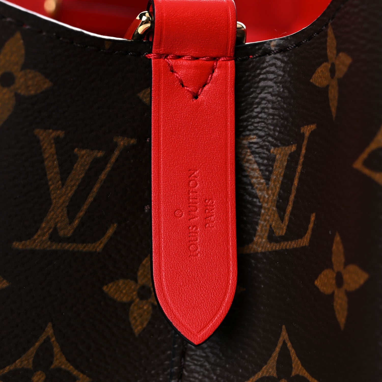 Louis Vuitton Monogram Braided Neonoe Coquelicot 5 of 9