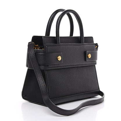 Givenchy Grained Calfskin Mini Horizon Satchel Black 2 of 11