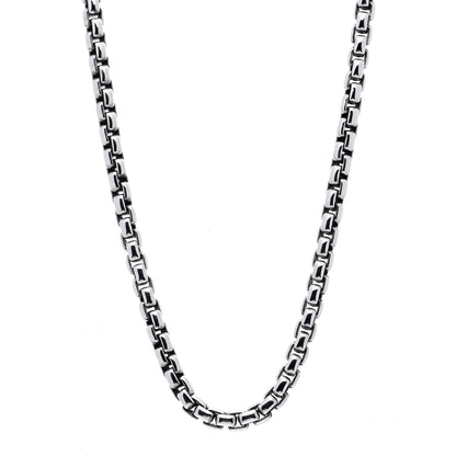 David Yurman Sterling Silver 7.5mm Box Chain Necklace 20" 1 of 5