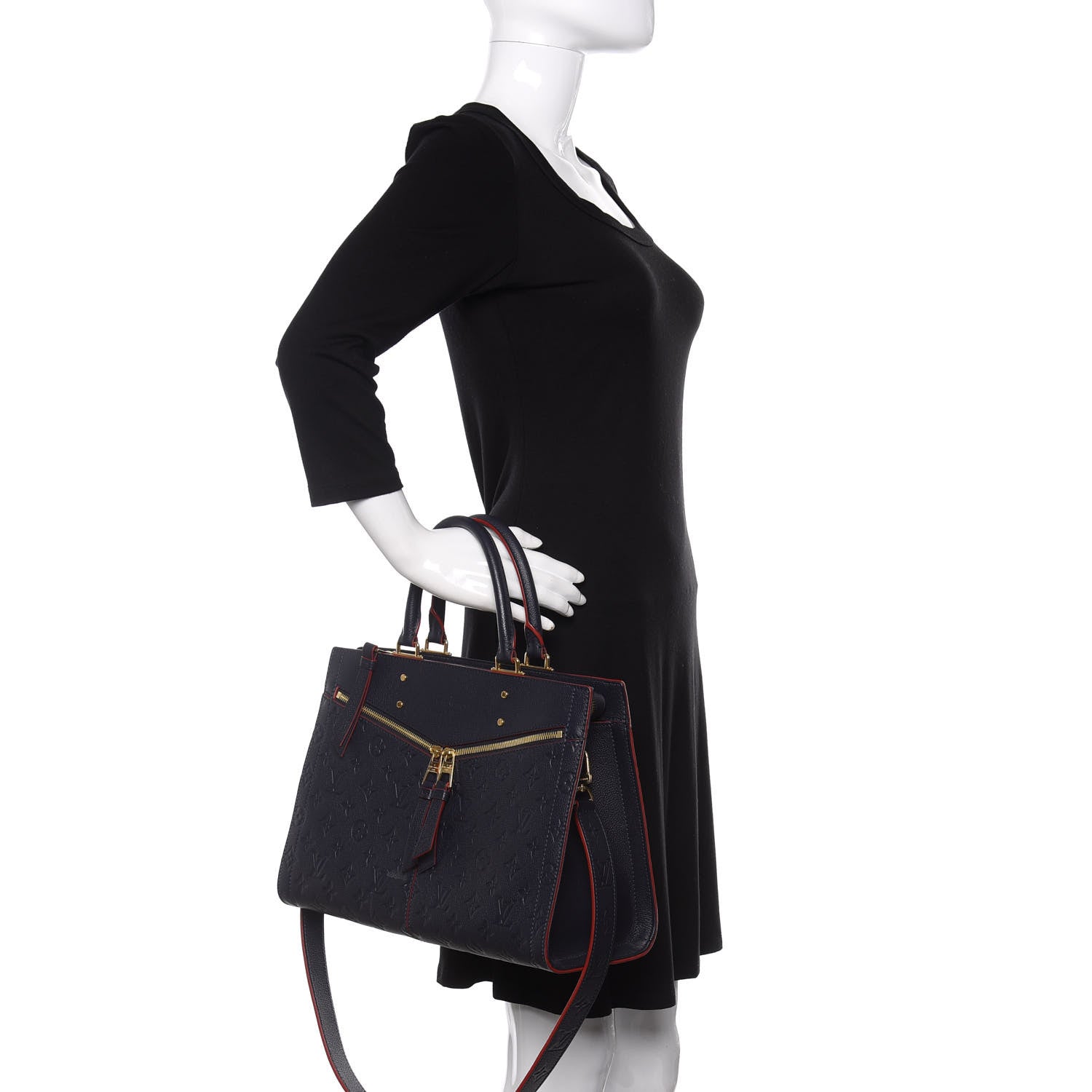 Louis Vuitton Empreinte Sully MM Marine Rouge 3 of 10