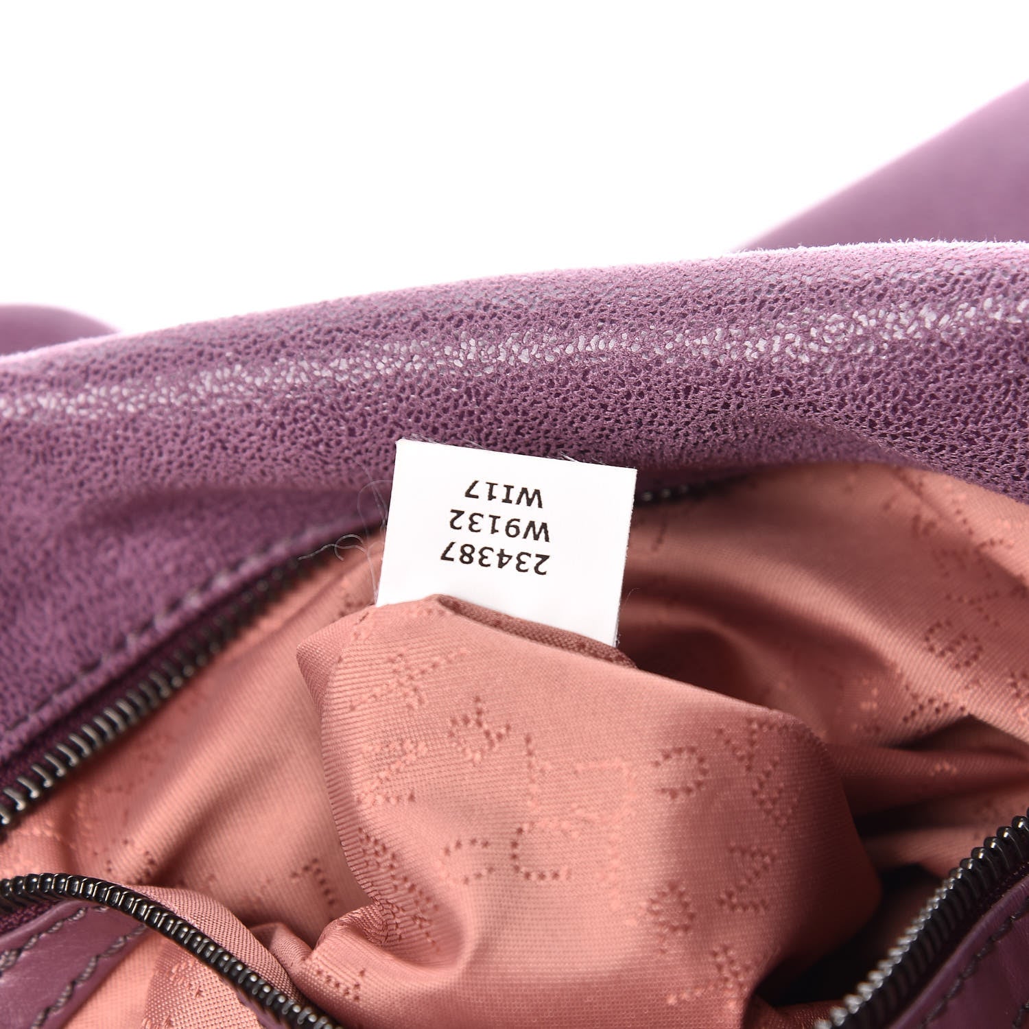 Stella McCartney Shaggy Deer Falabella Fold Over Tote Amethyst 7 of 10