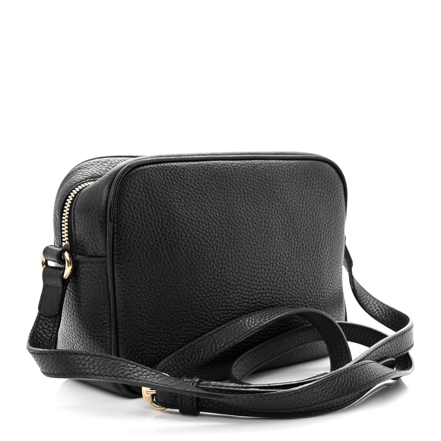 Gucci Pebbled Calfskin Small Soho Disco Bag Black 3 of 15