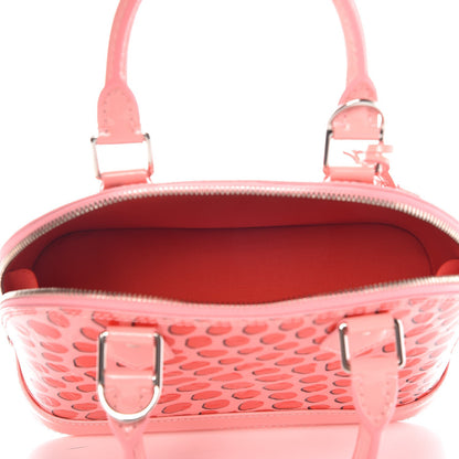 Louis Vuitton Vernis Jungle Dots Alma BB Sugar Pink Poppy 5 of 7