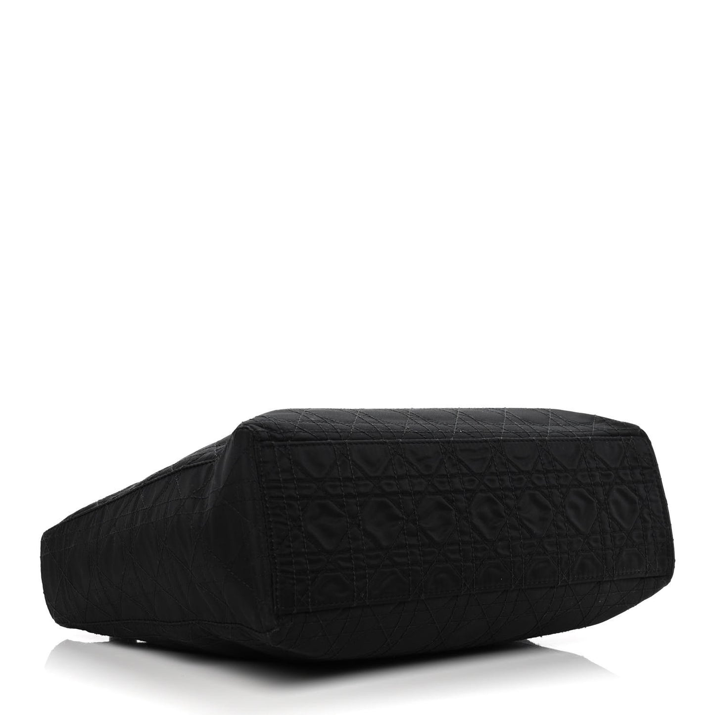Nylon Cannage Large Lady Dior Black