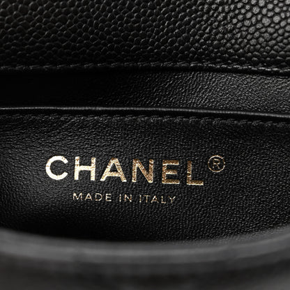 Chanel Caviar Quilted Mini Sweetheart Rectangular Flap Black 5 of 10