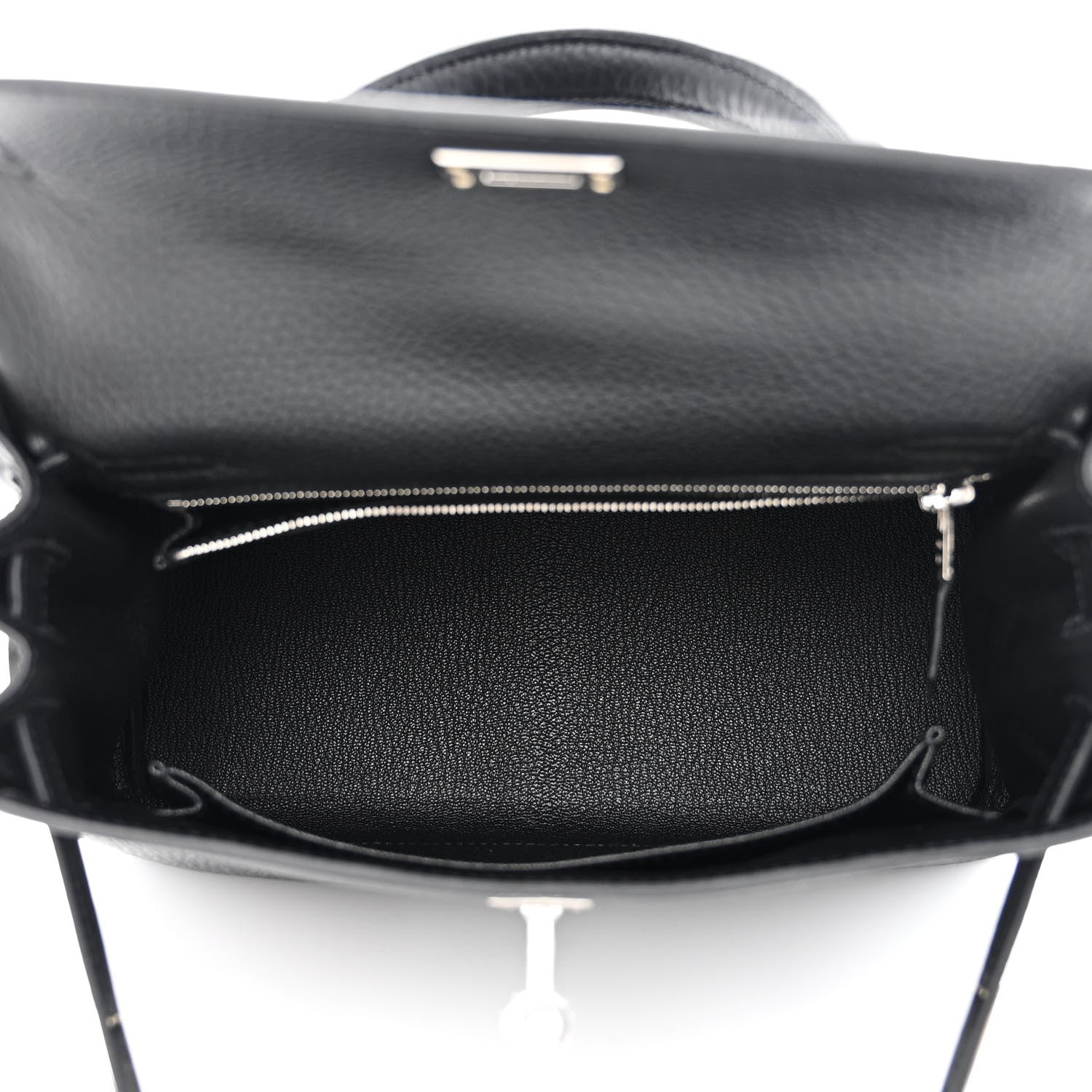 Hermes Togo Kelly Retourne 25 Black 6 of 12