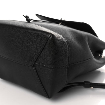 Louis Vuitton Calfskin Lockme Backpack Black 8 of 8