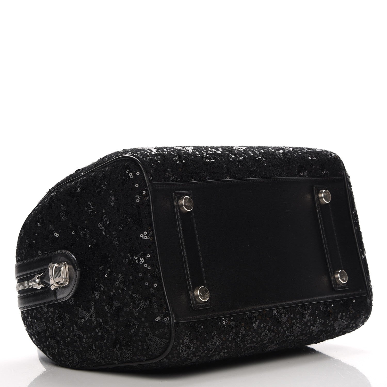 Louis Vuitton Sequin Monogram Sunshine Express Speedy Black 4 of 8