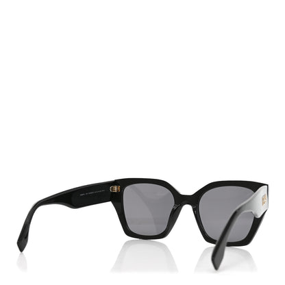 Fendi Acetate Fendigraphy Square Sunglasses FE40070I Black 4 of 7