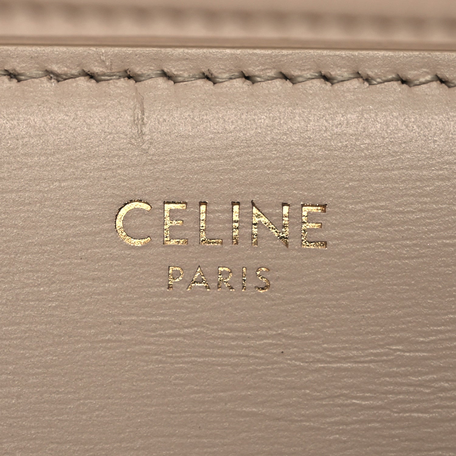 Celine Shiny Calfskin Medium Triomphe Nude 8 of 19