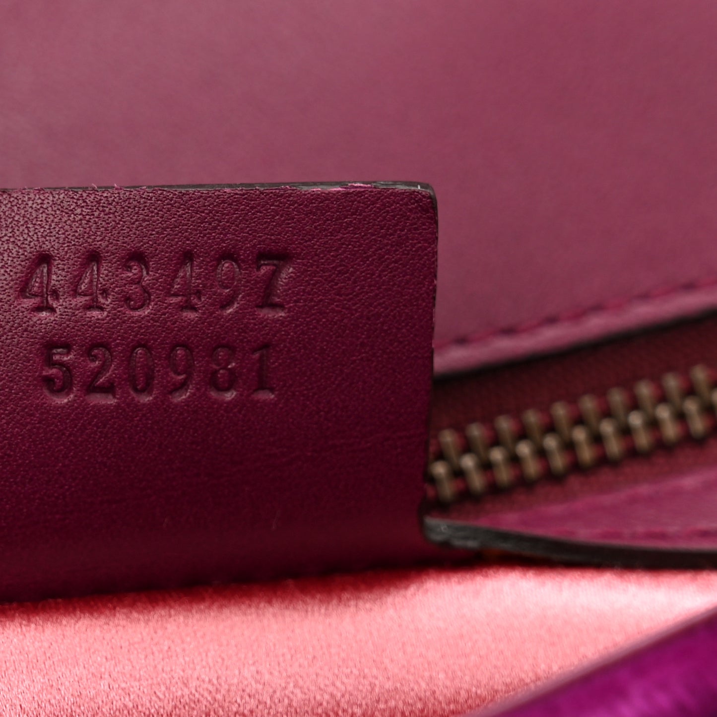 Velvet Matelasse Small GG Marmont Shoulder Bag Fuchsia Violet Cyclamen