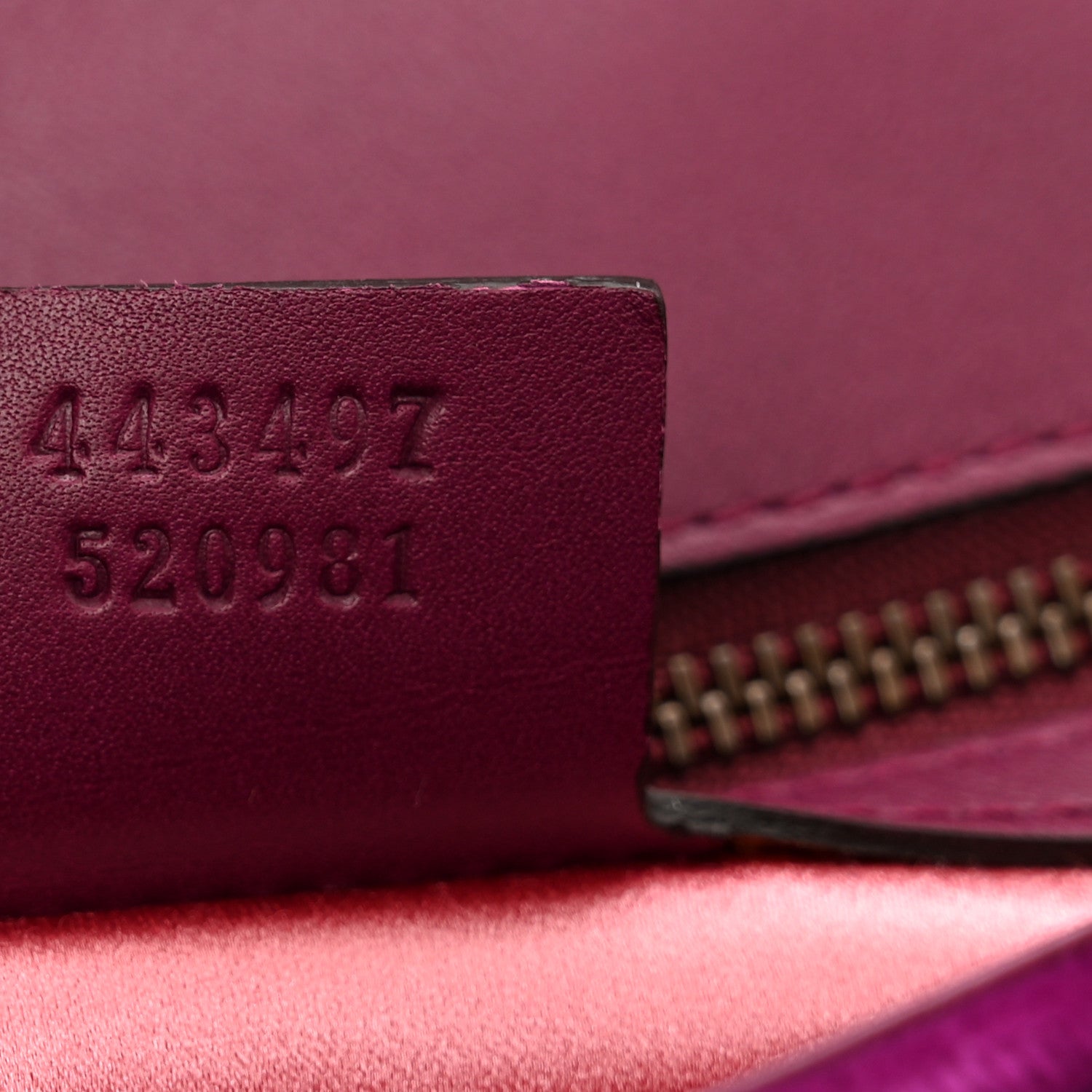 Gucci Velvet Matelasse Small GG Marmont Shoulder Bag Fuchsia Violet Cyclamen 7 of 10