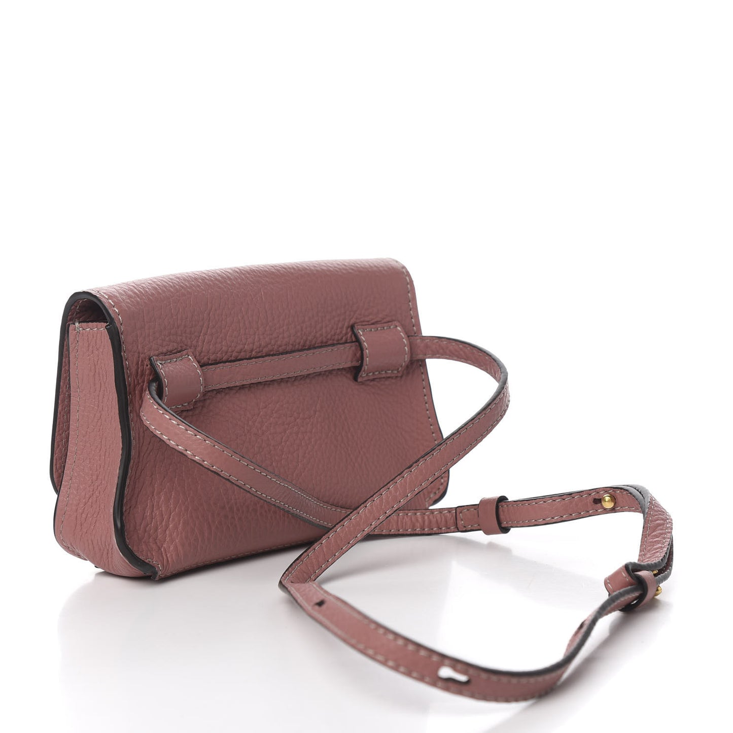 Calfskin Marcie Convertible Belt Bag Rusty Pink