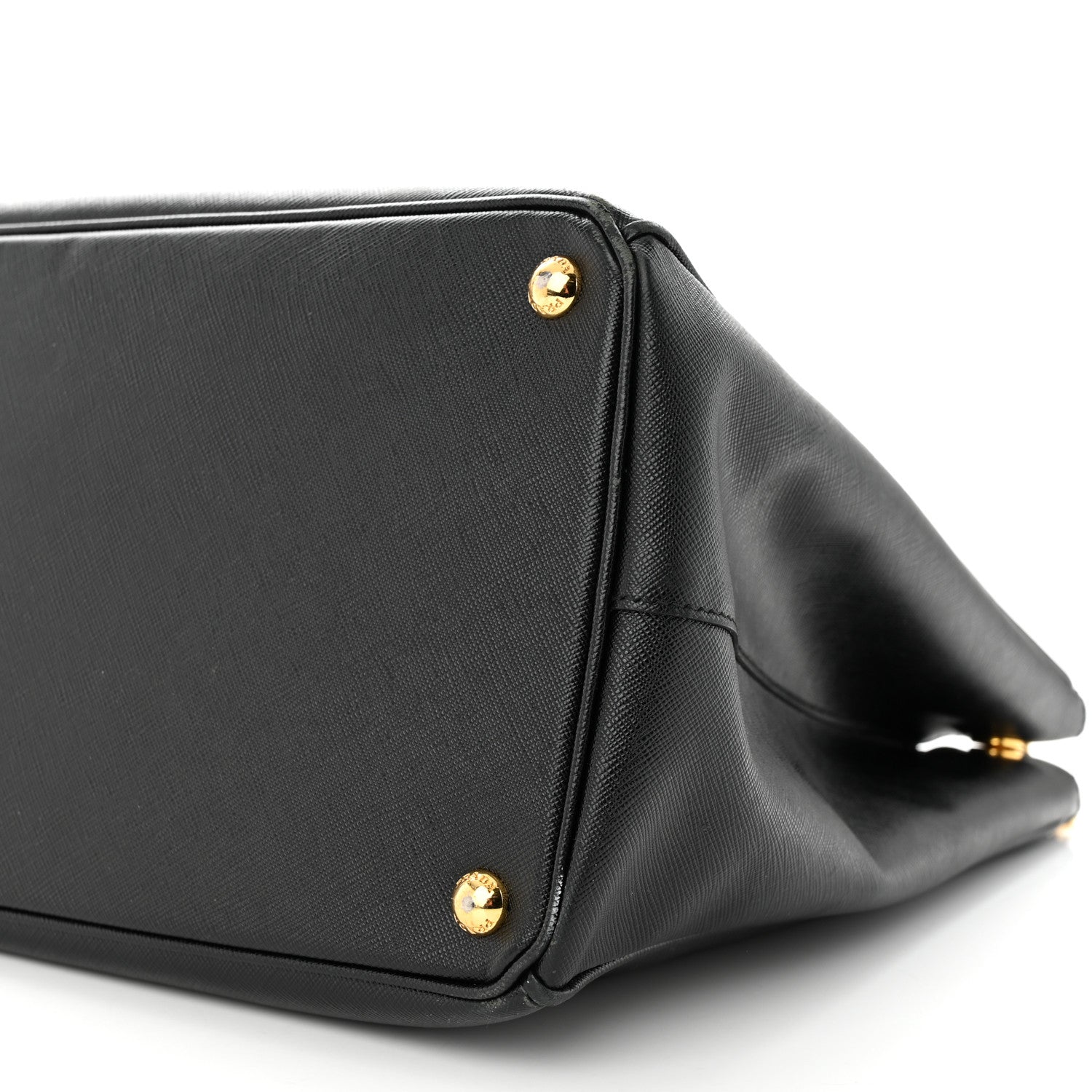 Prada Saffiano Large Galleria Double Zip Tote Black 9 of 13