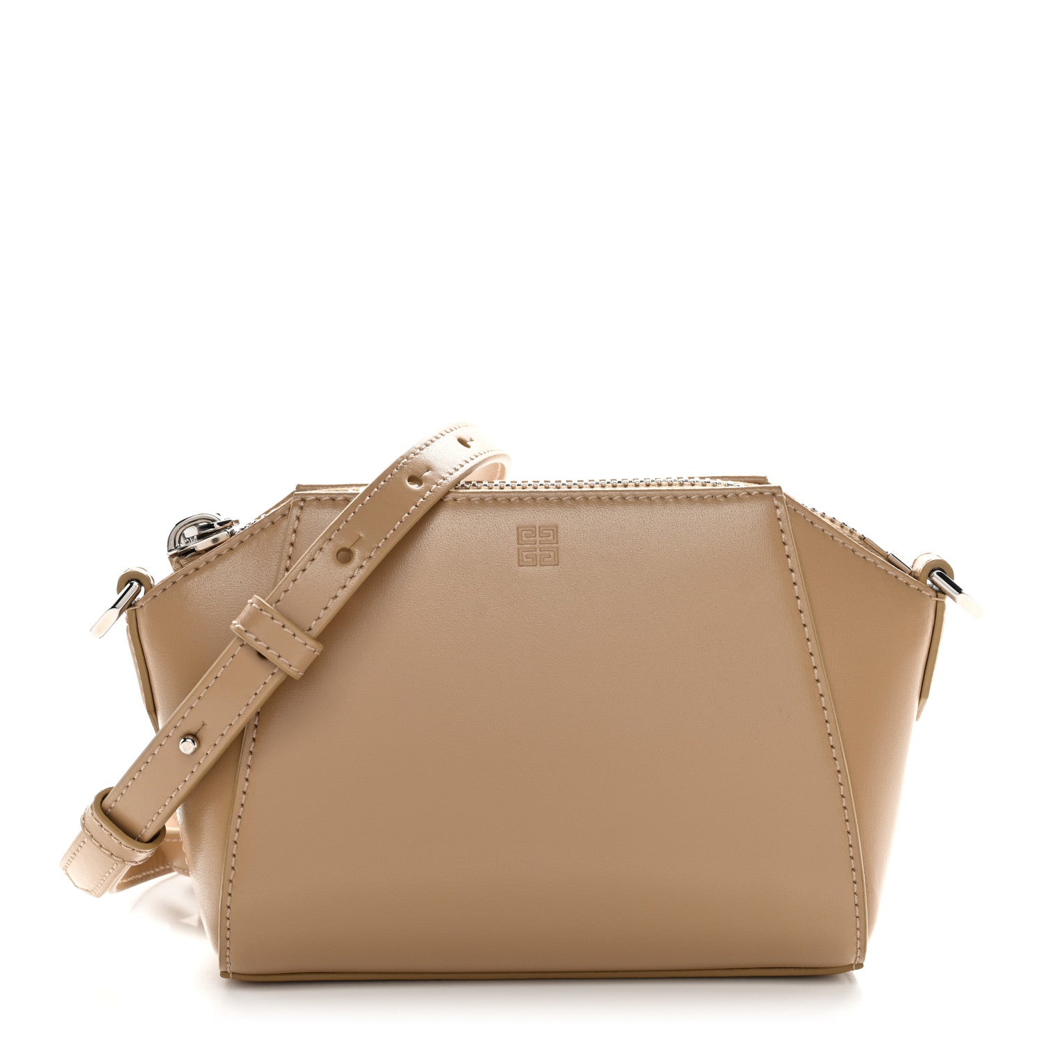 Givenchy Smooth Calfskin Nano Antigona Beige Cappuccino 1 of 9