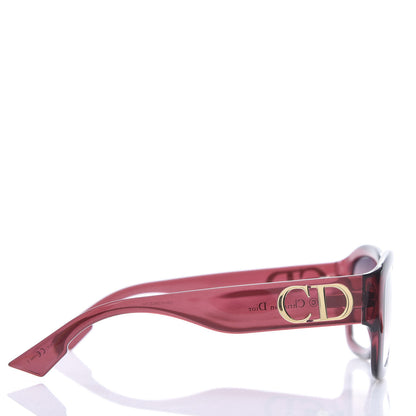 Christian Dior Dior Square Sunglasses Burgundy 3 of 7