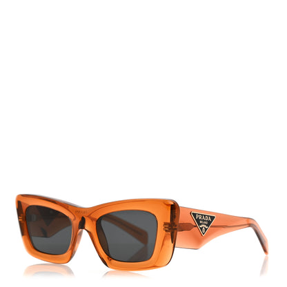 Prada Acetate Symbole Sunglasses SPR 13Z Orange 3 of 7